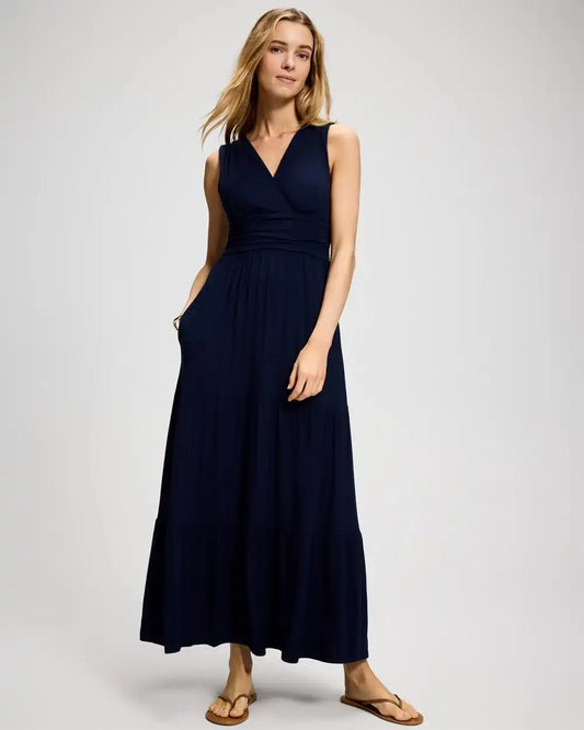 Goddess Tiered Maxi Dress