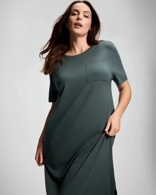 Short-Sleeve Long Sleepshirt