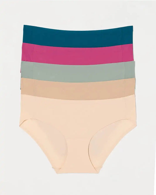 Soft Stretch Hipster Panty 5 Pack