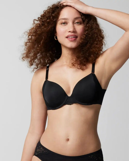 Perfect Coverage Bra with Lace Trim